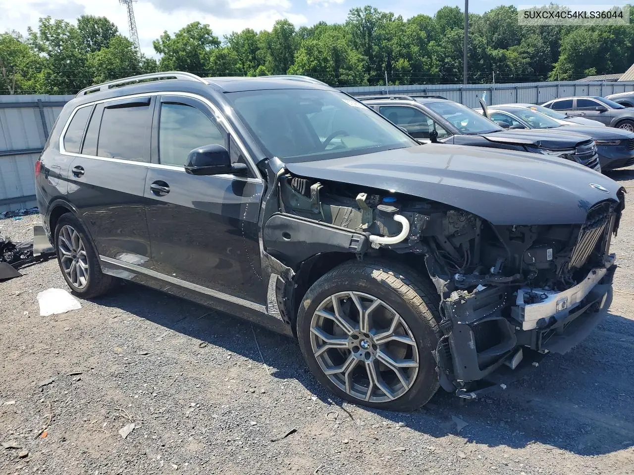 2019 BMW X7 xDrive50I VIN: 5UXCX4C54KLS36044 Lot: 57598026