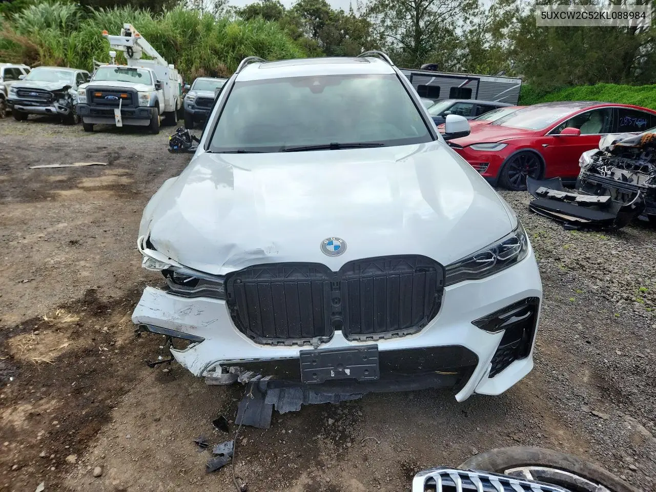 2019 BMW X7 xDrive40I VIN: 5UXCW2C52KL088984 Lot: 57628406