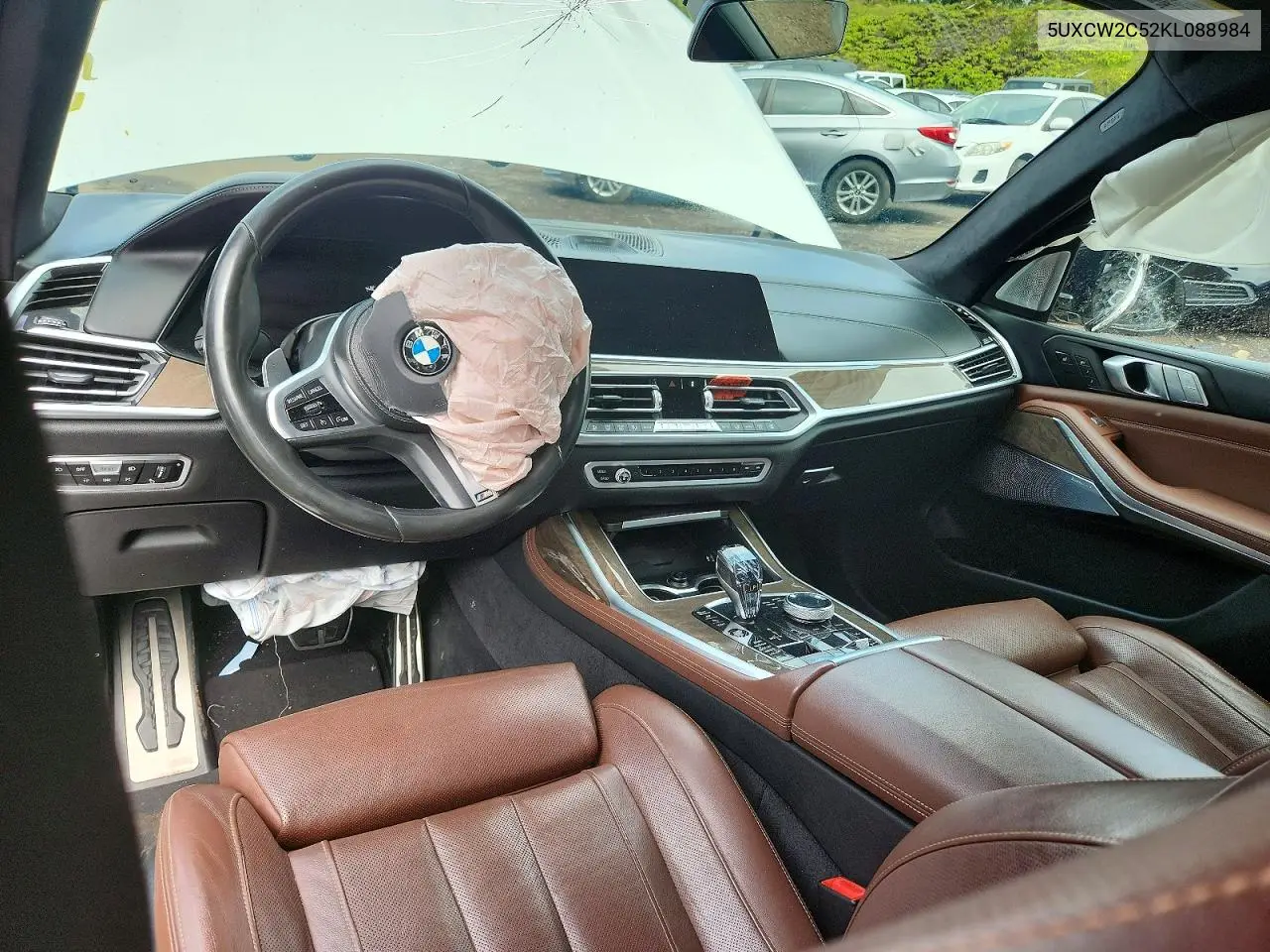 2019 BMW X7 xDrive40I VIN: 5UXCW2C52KL088984 Lot: 57628406