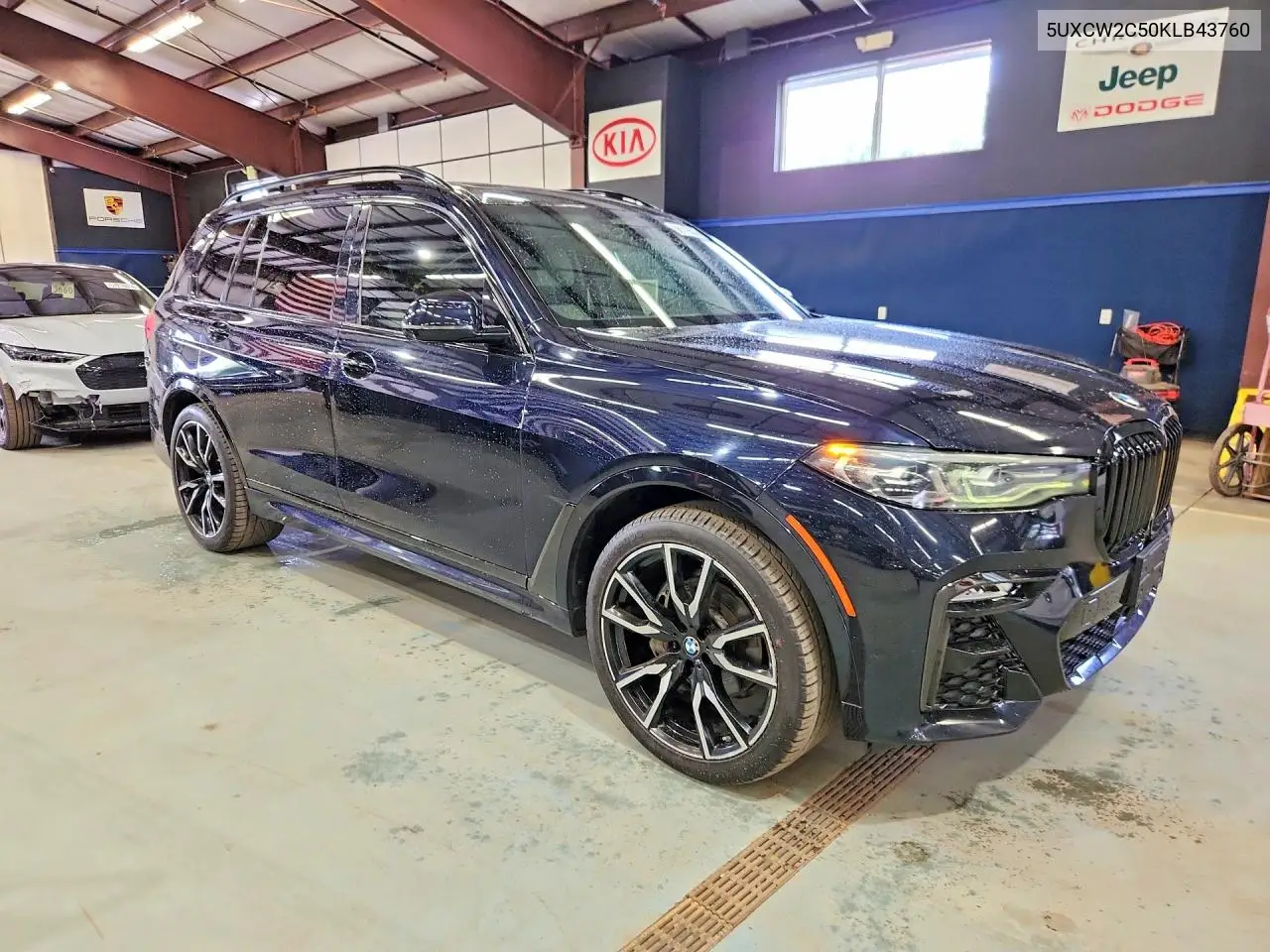 2019 BMW X7 xDrive40I VIN: 5UXCW2C50KLB43760 Lot: 58116526
