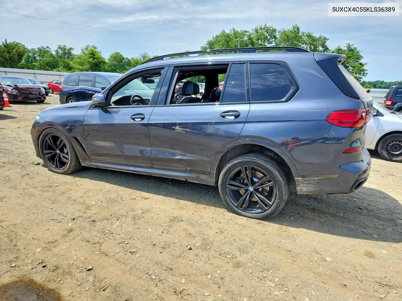 2019 BMW X7 xDrive50I VIN: 5UXCX4C55KLS36389 Lot: 58536336