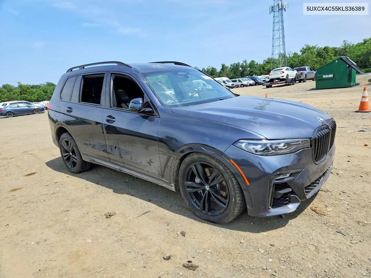 2019 BMW X7 xDrive50I VIN: 5UXCX4C55KLS36389 Lot: 58536336