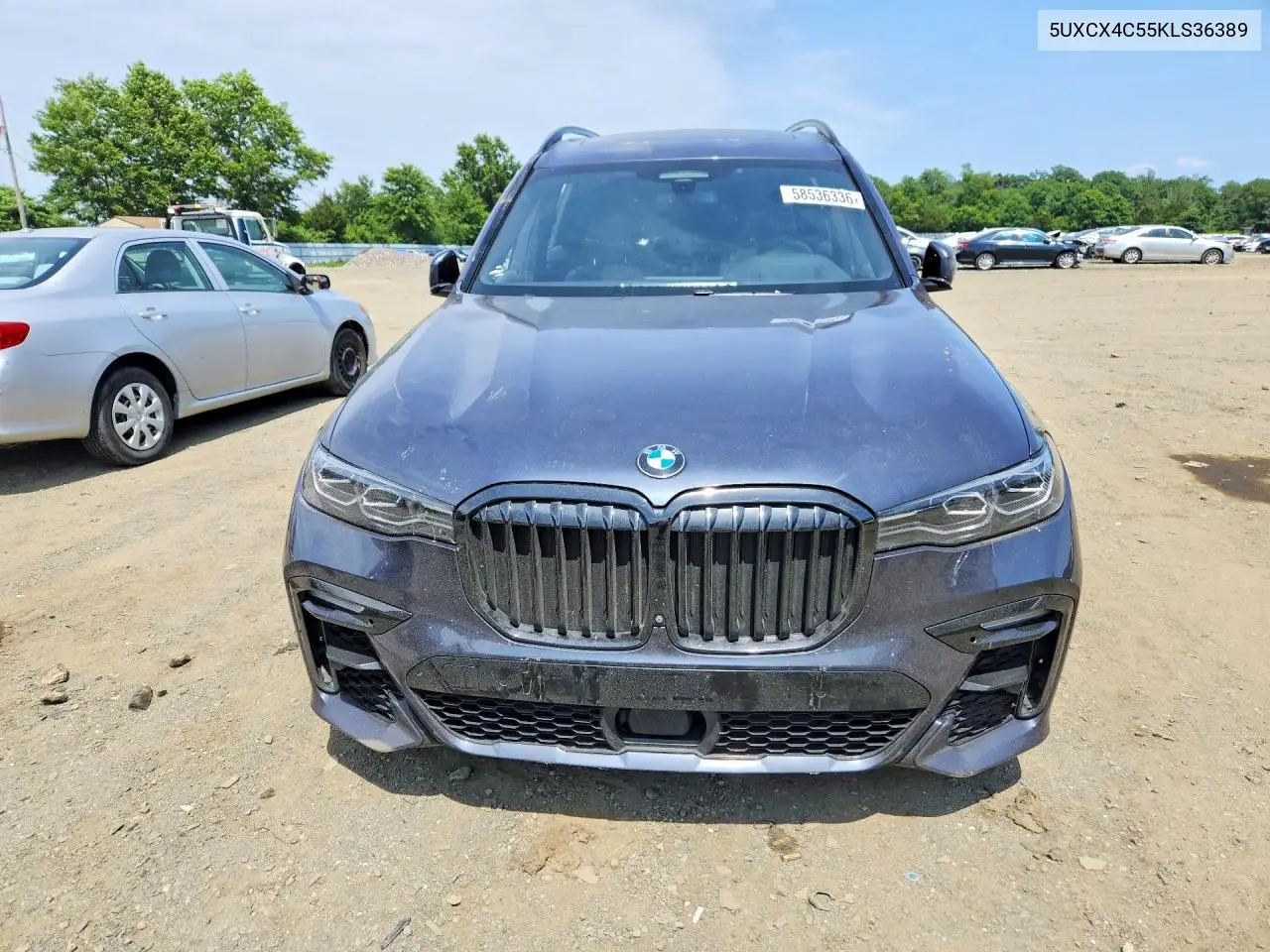 2019 BMW X7 xDrive50I VIN: 5UXCX4C55KLS36389 Lot: 58536336