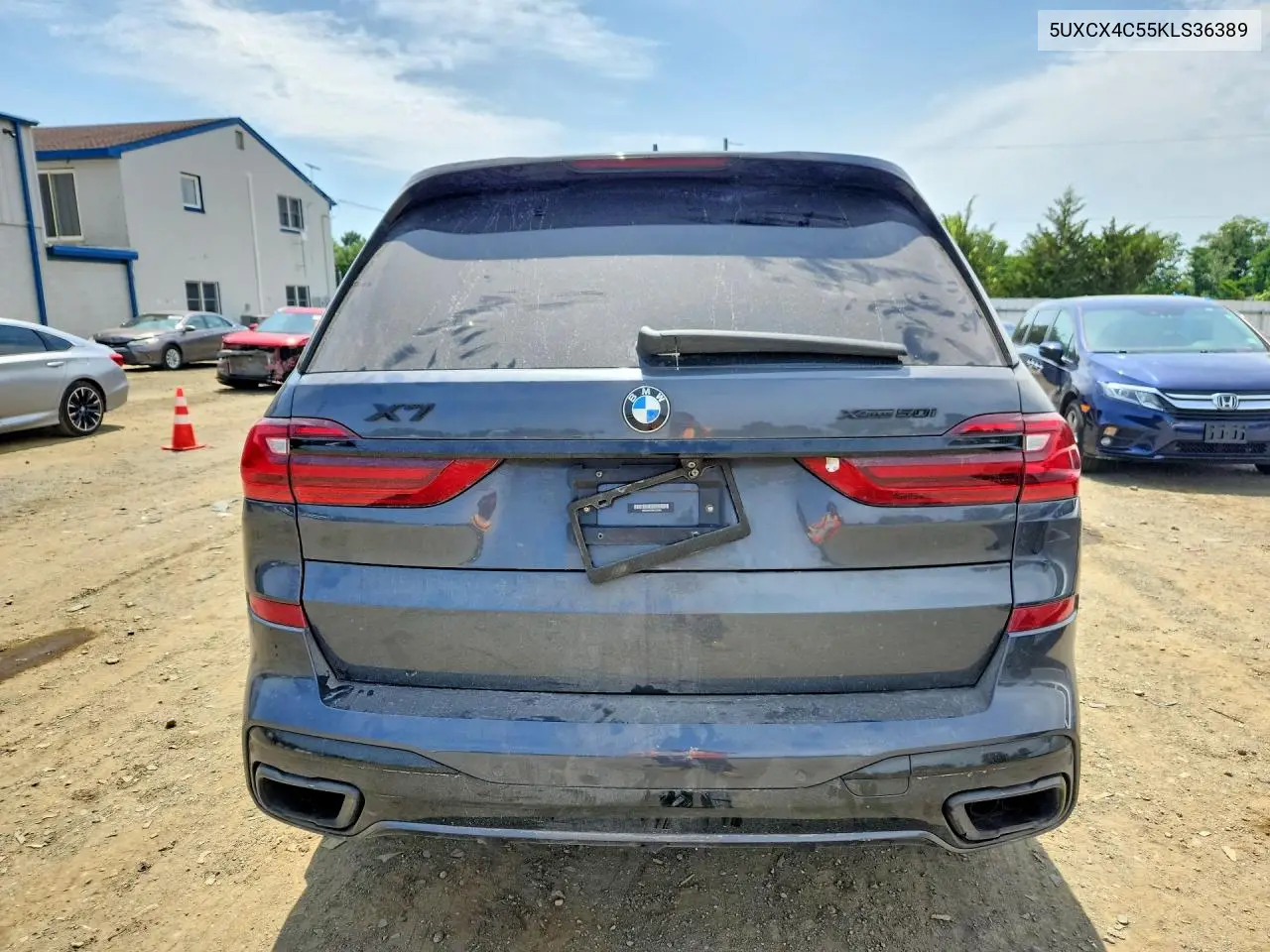 2019 BMW X7 xDrive50I VIN: 5UXCX4C55KLS36389 Lot: 58536336
