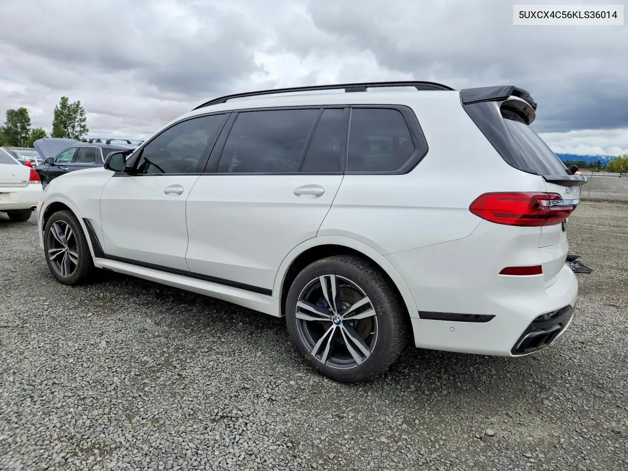 2019 BMW X7 xDrive50I VIN: 5UXCX4C56KLS36014 Lot: 58847236