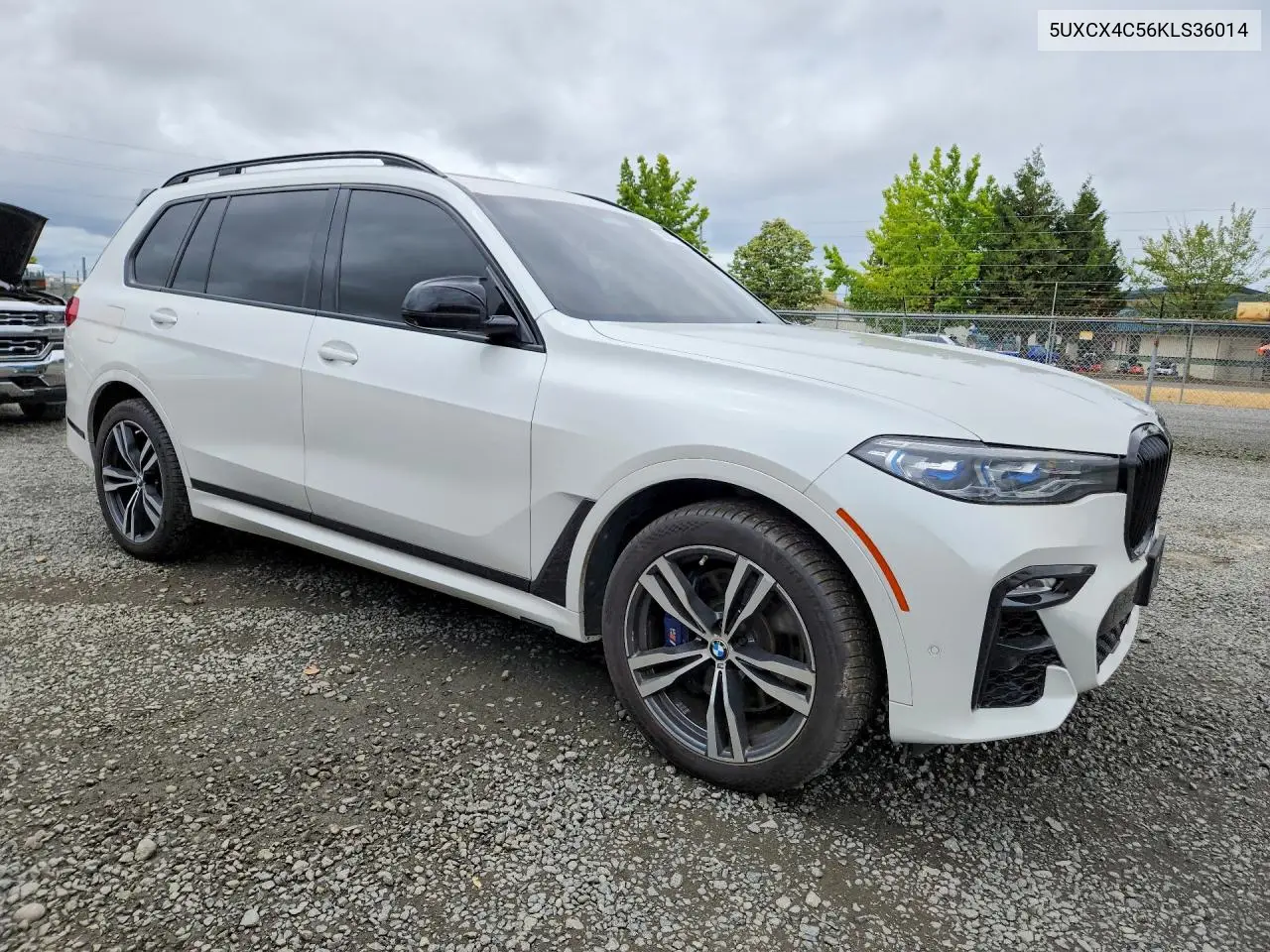 2019 BMW X7 xDrive50I VIN: 5UXCX4C56KLS36014 Lot: 58847236