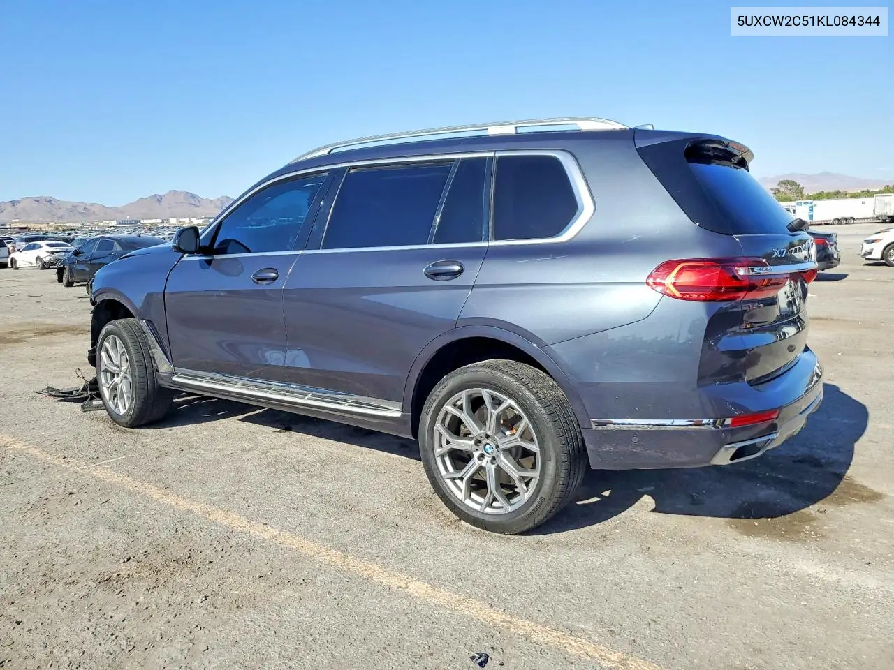 2019 BMW X7 xDrive40I VIN: 5UXCW2C51KL084344 Lot: 59570016
