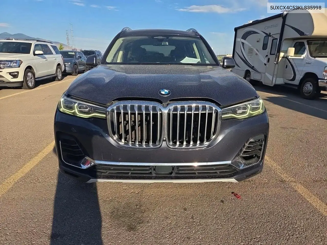 2019 BMW X7 xDrive50I VIN: 5UXCX4C53KLS35998 Lot: 59654996