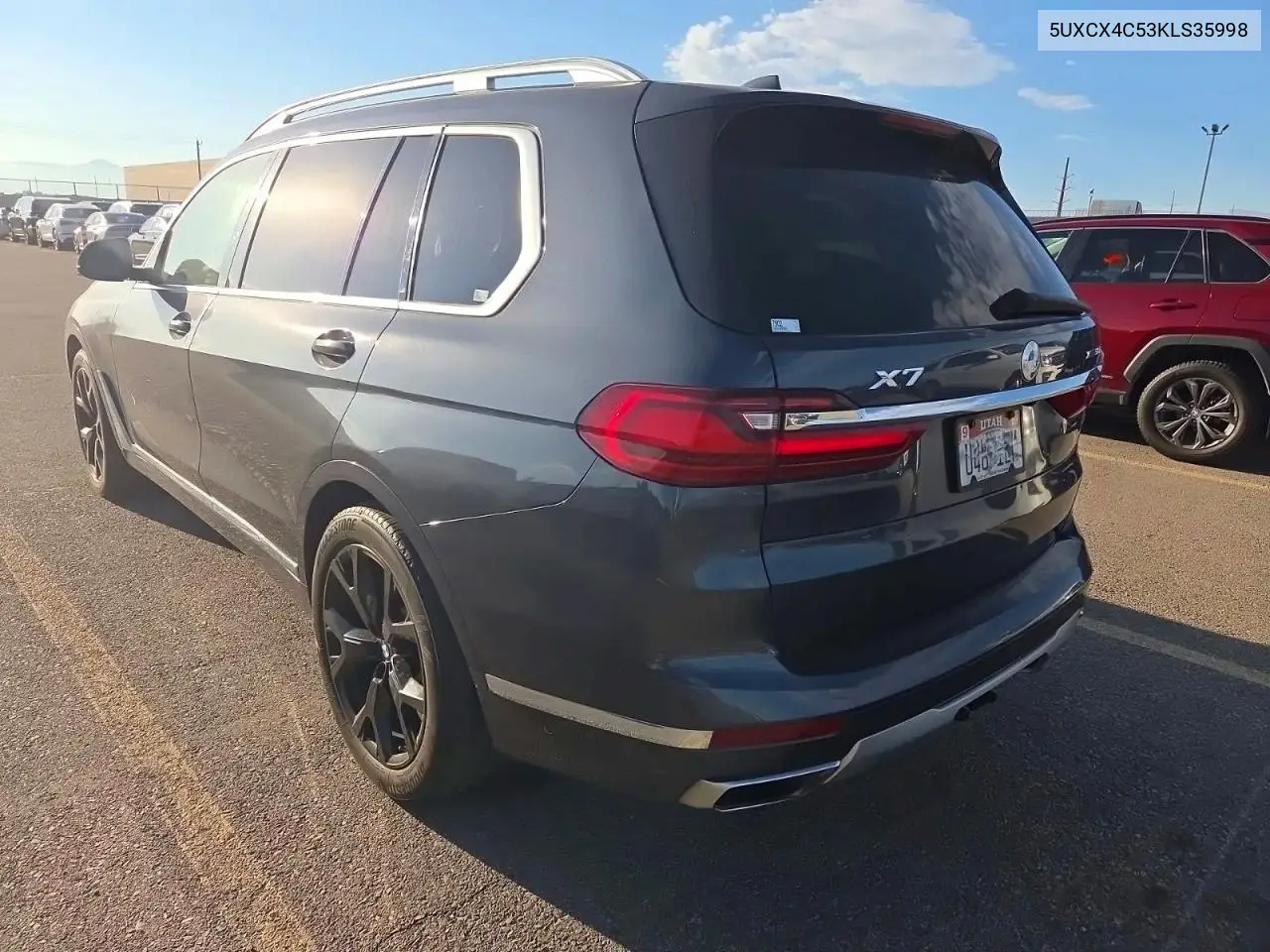 2019 BMW X7 xDrive50I VIN: 5UXCX4C53KLS35998 Lot: 59654996