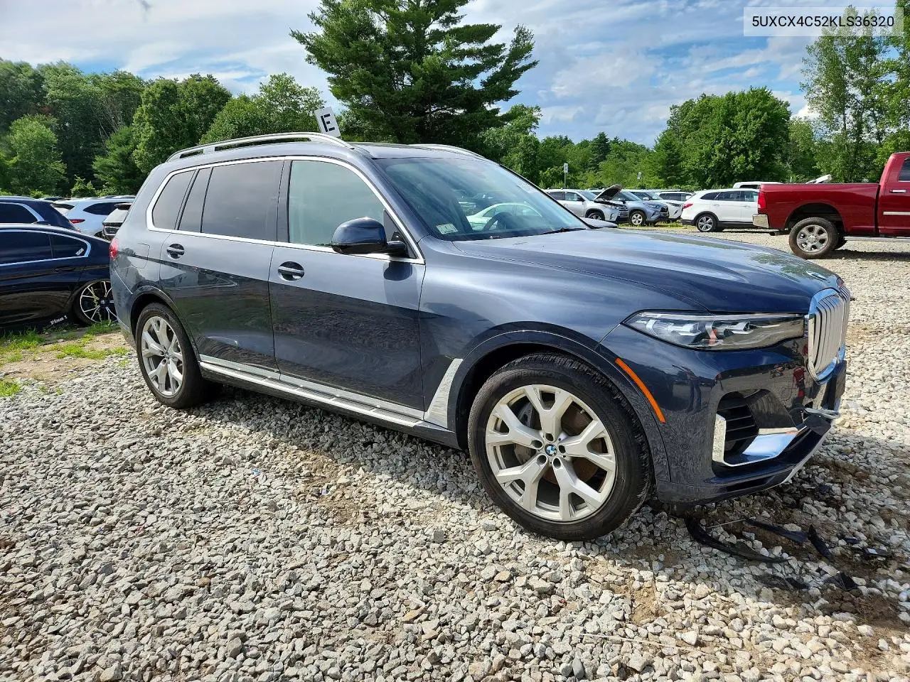 2019 BMW X7 xDrive50I VIN: 5UXCX4C52KLS36320 Lot: 60648036