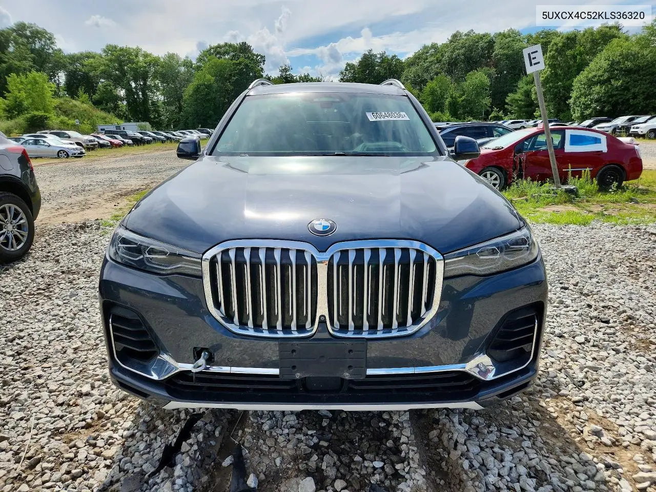 2019 BMW X7 xDrive50I VIN: 5UXCX4C52KLS36320 Lot: 60648036
