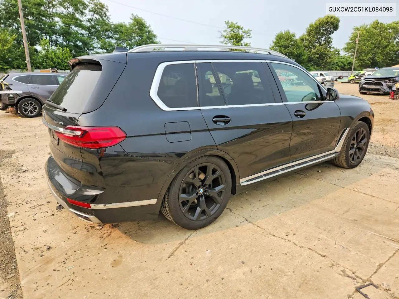 2019 BMW X7 xDrive40I VIN: 5UXCW2C51KL084098 Lot: 60961136