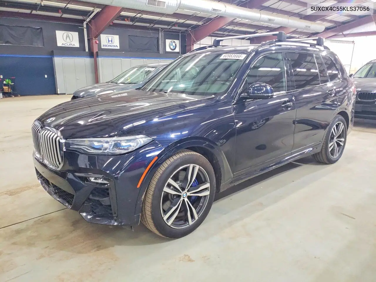 2019 BMW X7 xDrive50I VIN: 5UXCX4C55KLS37056 Lot: 60983666