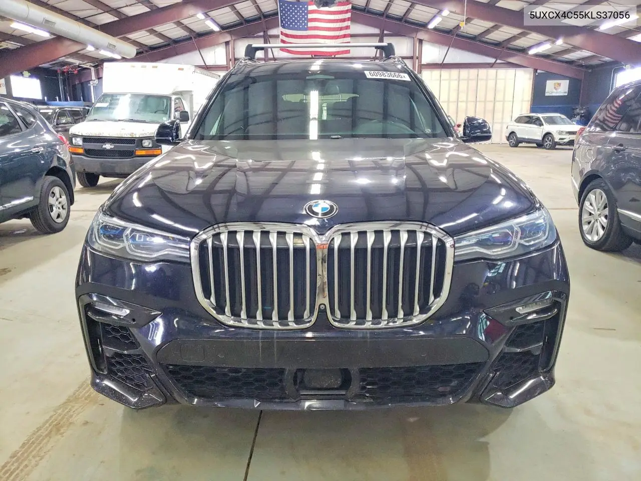 2019 BMW X7 xDrive50I VIN: 5UXCX4C55KLS37056 Lot: 60983666