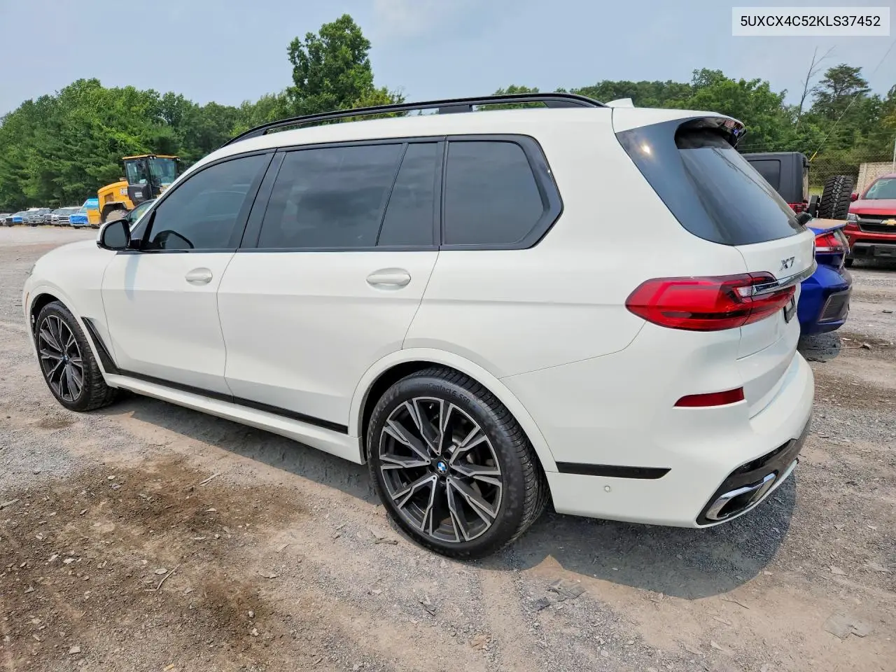 2019 BMW X7 xDrive50I VIN: 5UXCX4C52KLS37452 Lot: 61084106
