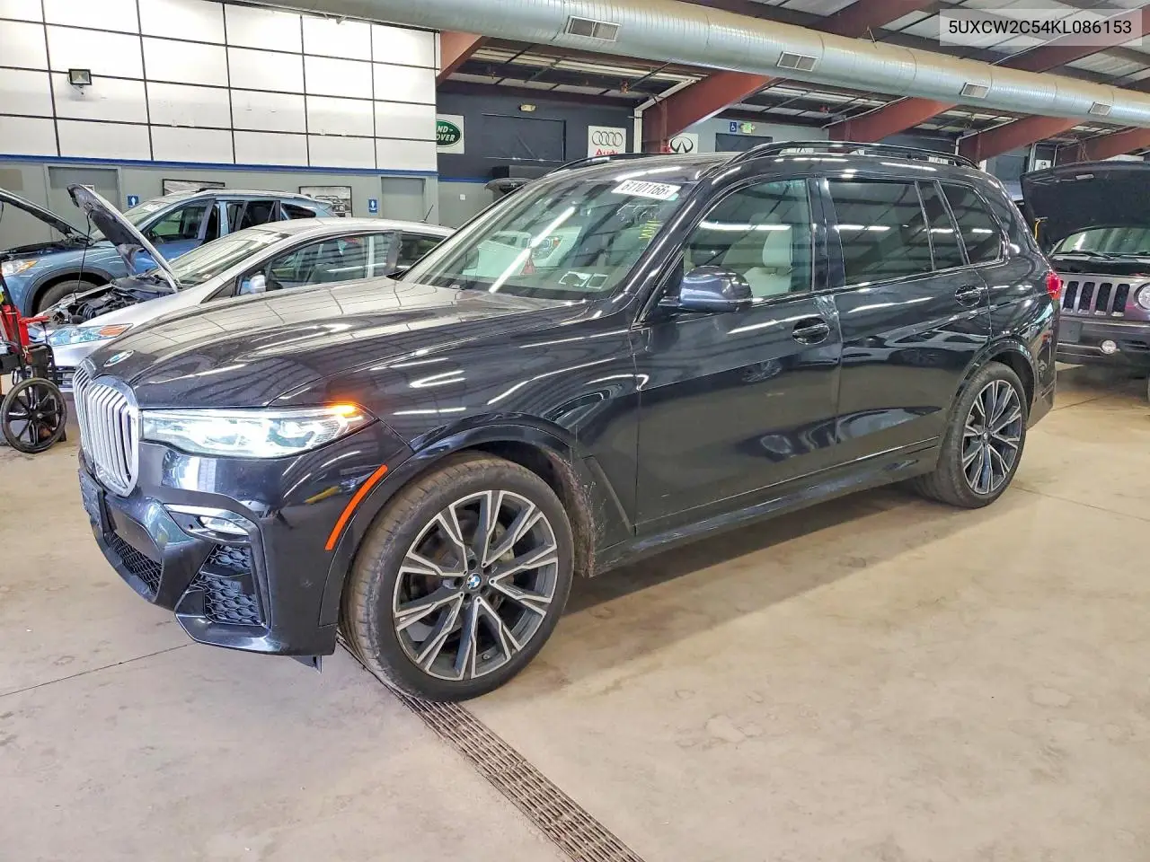 2019 BMW X7 xDrive40I VIN: 5UXCW2C54KL086153 Lot: 61101166
