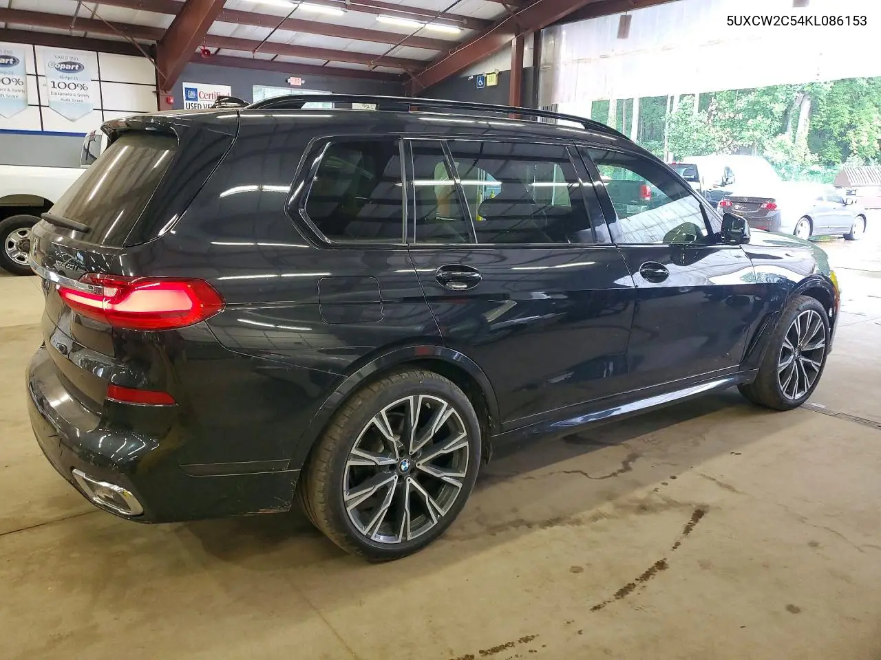 2019 BMW X7 xDrive40I VIN: 5UXCW2C54KL086153 Lot: 61101166