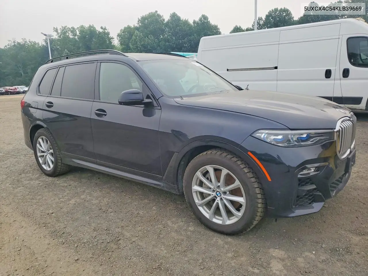2019 BMW X7 xDrive50I VIN: 5UXCX4C54KLB39669 Lot: 61836306