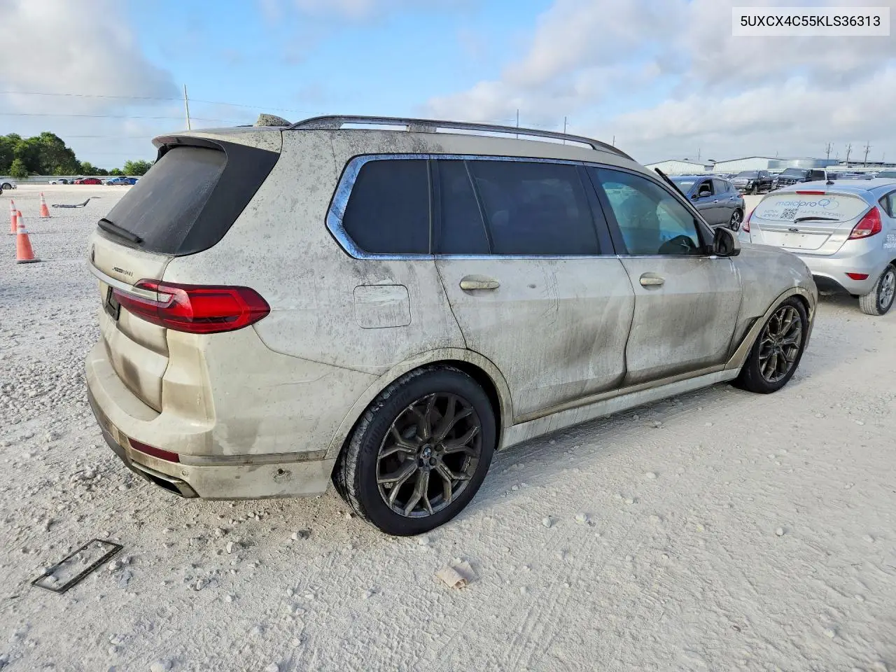 2019 BMW X7 xDrive50I VIN: 5UXCX4C55KLS36313 Lot: 85768985