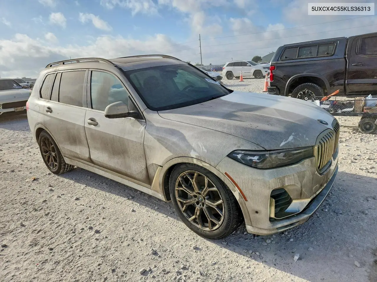 2019 BMW X7 xDrive50I VIN: 5UXCX4C55KLS36313 Lot: 85768985
