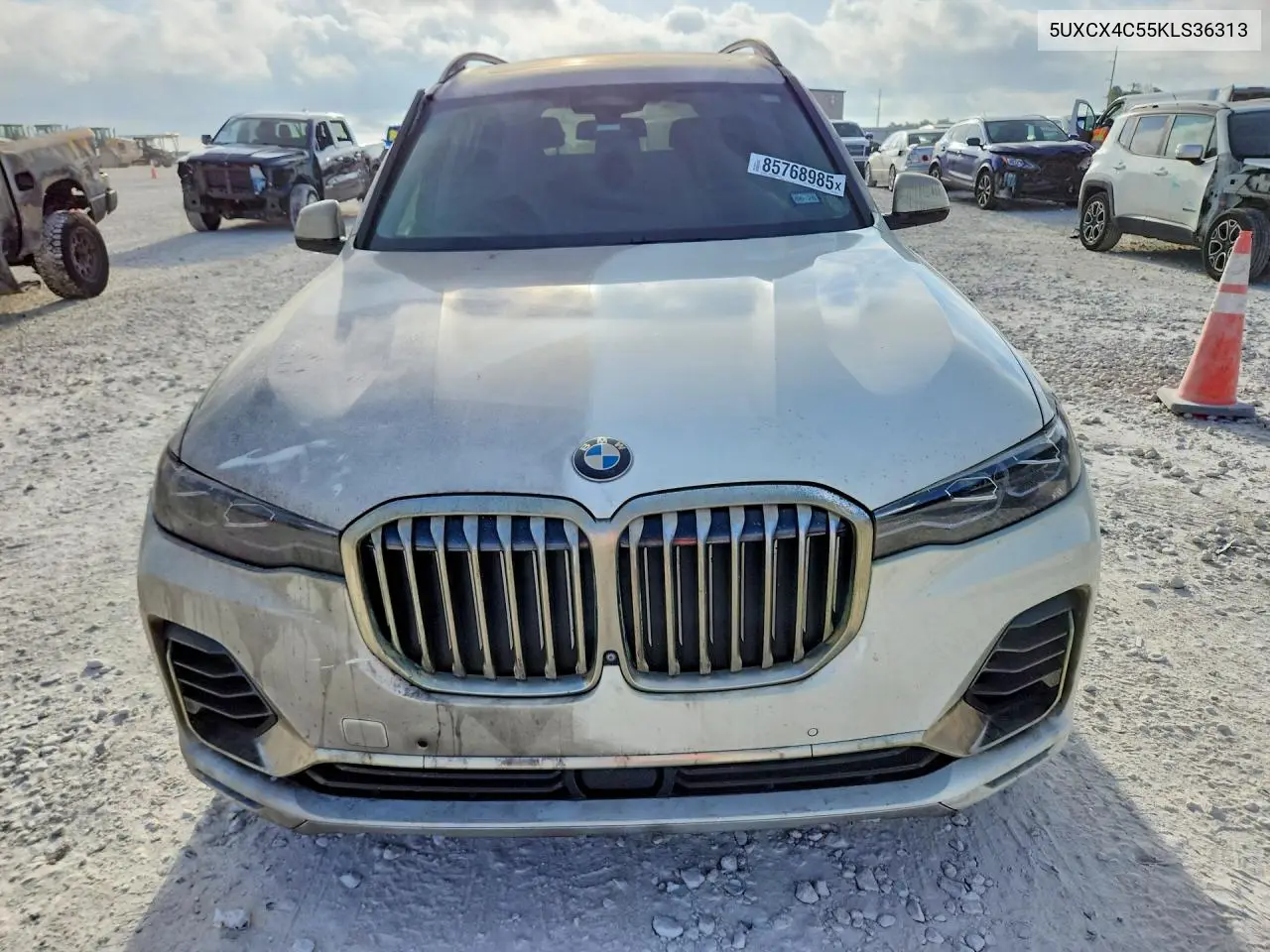 2019 BMW X7 xDrive50I VIN: 5UXCX4C55KLS36313 Lot: 85768985