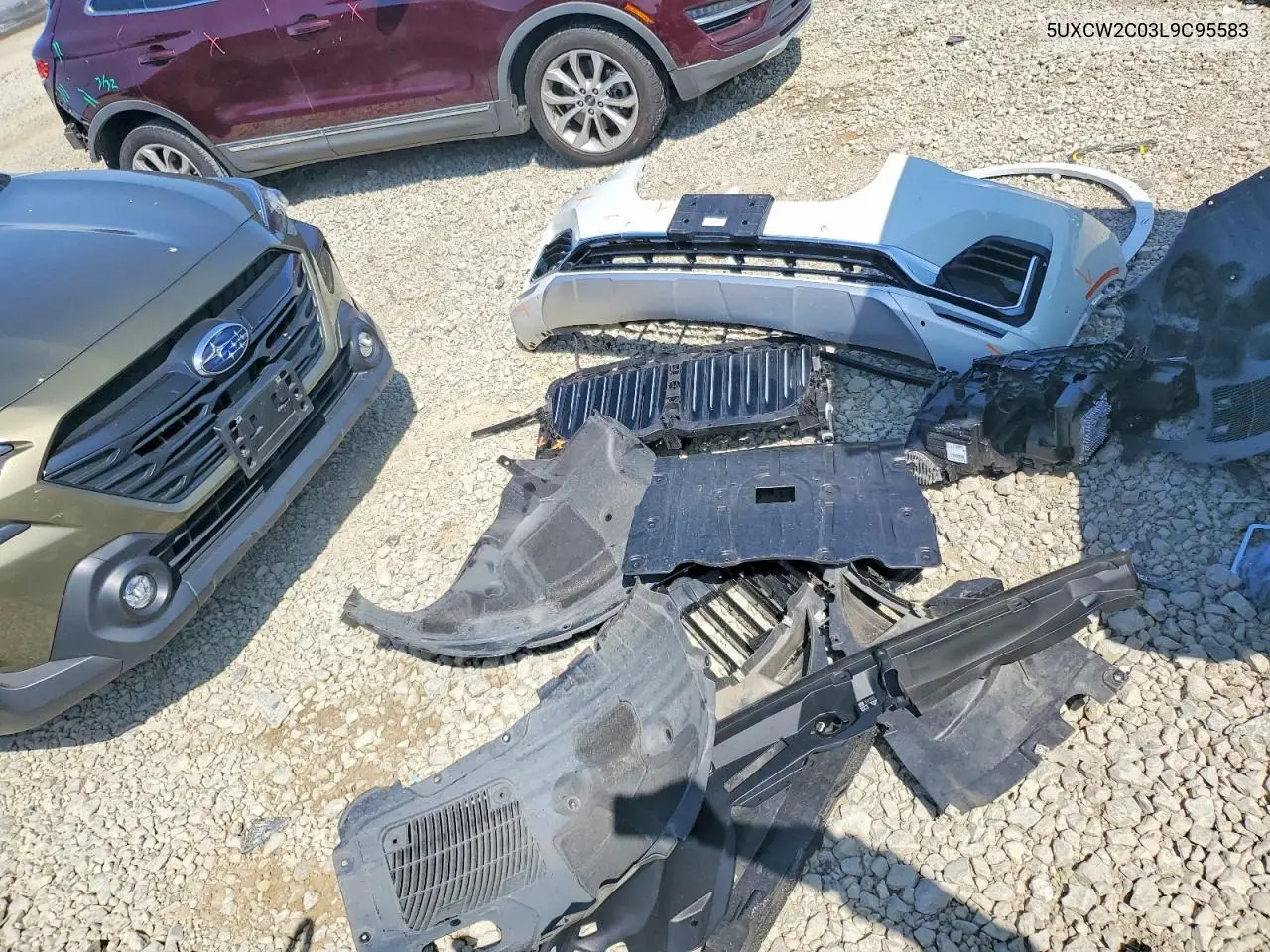2020 BMW X7 xDrive40I VIN: 5UXCW2C03L9C95583 Lot: 52205546