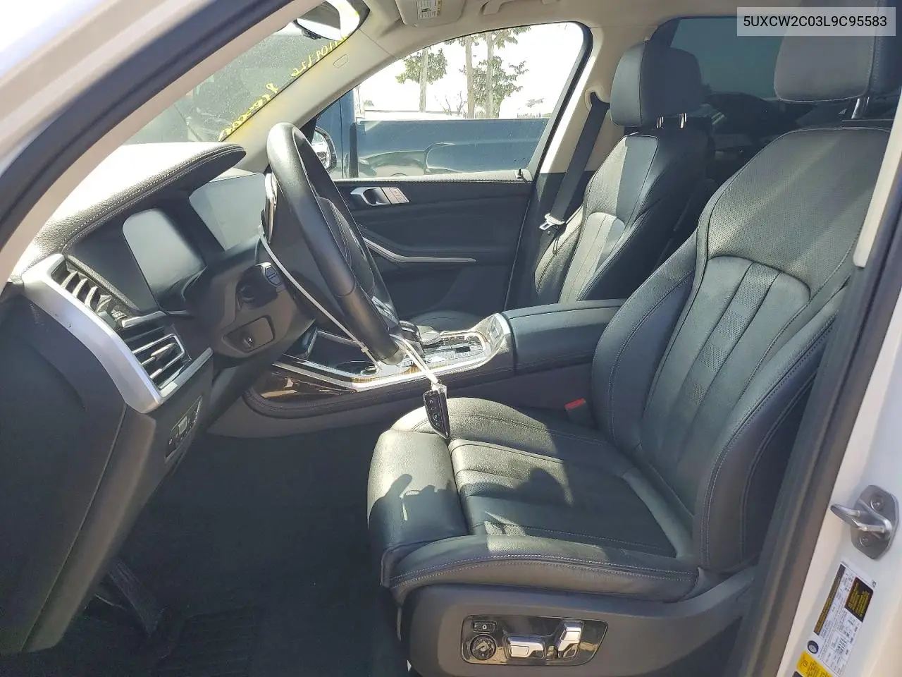 2020 BMW X7 xDrive40I VIN: 5UXCW2C03L9C95583 Lot: 52205546