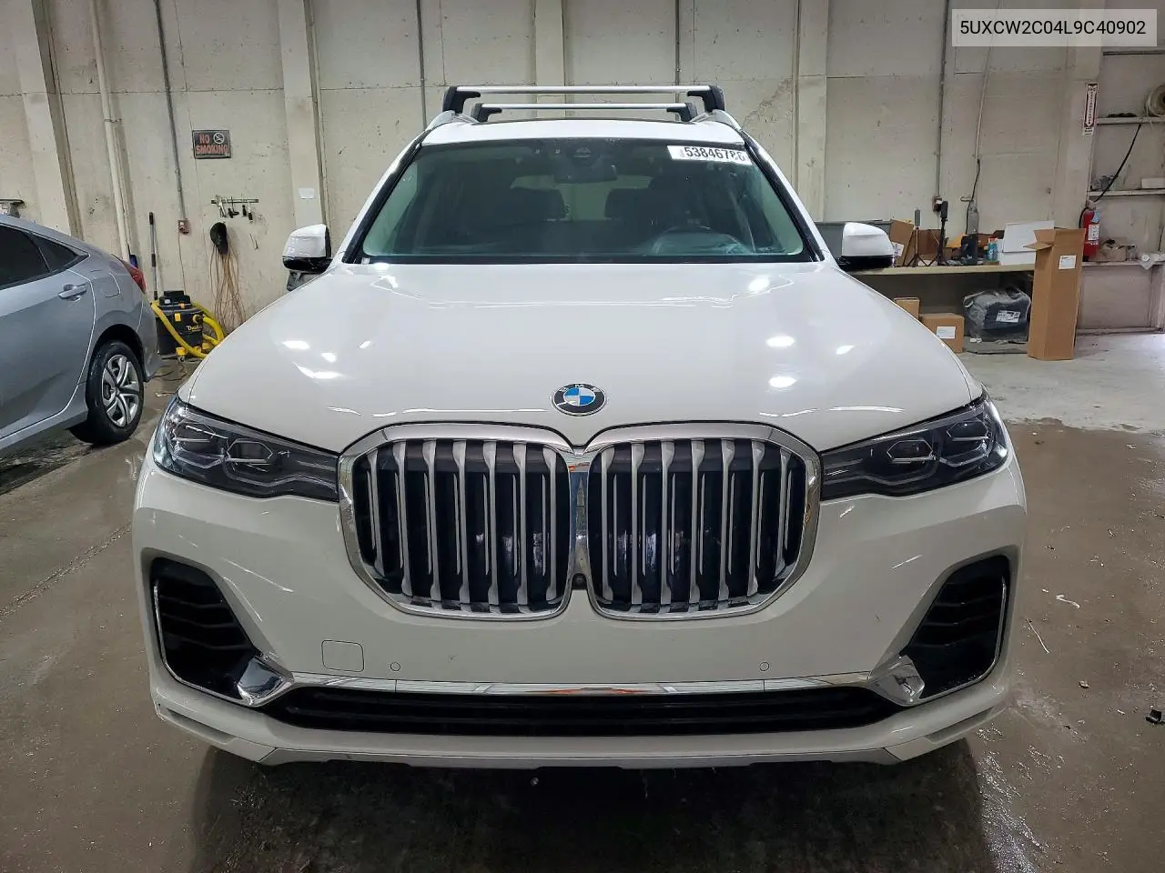2020 BMW X7 xDrive40I VIN: 5UXCW2C04L9C40902 Lot: 53846786