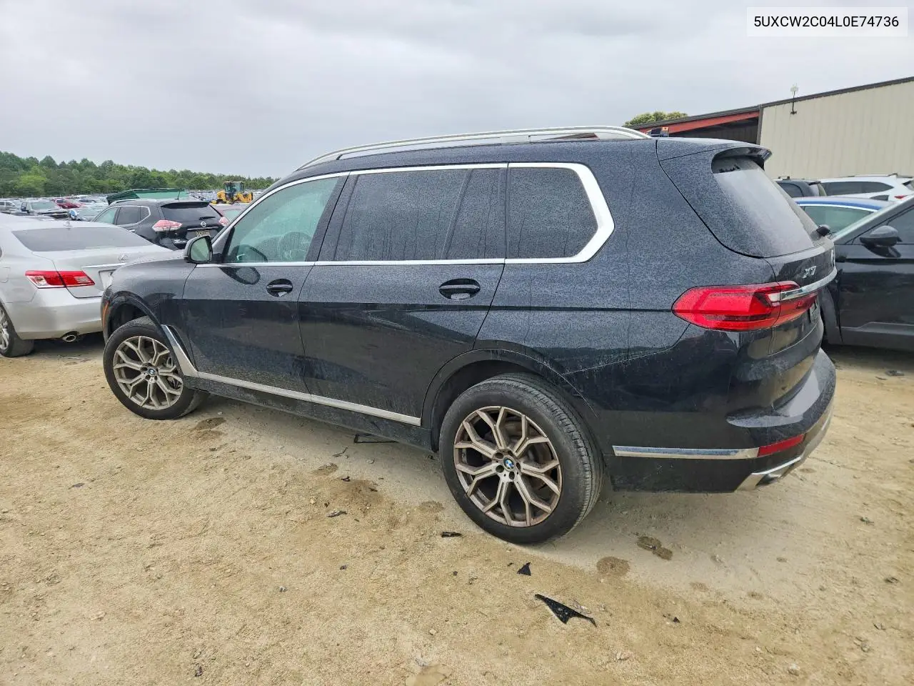 2020 BMW X7 xDrive40I VIN: 5UXCW2C04L0E74736 Lot: 54325106