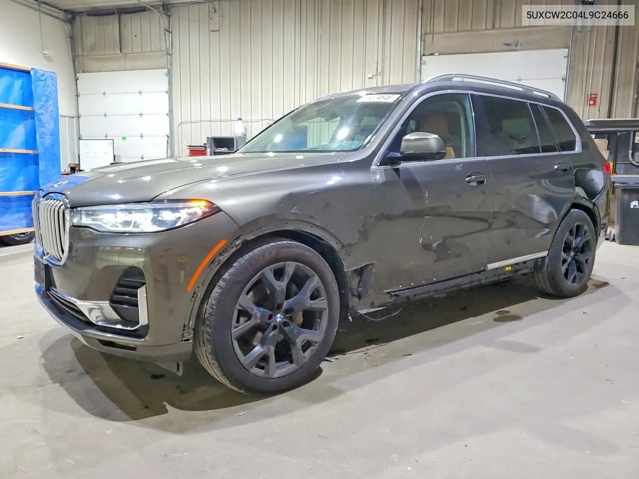2020 BMW X7 xDrive40I VIN: 5UXCW2C04L9C24666 Lot: 55504646