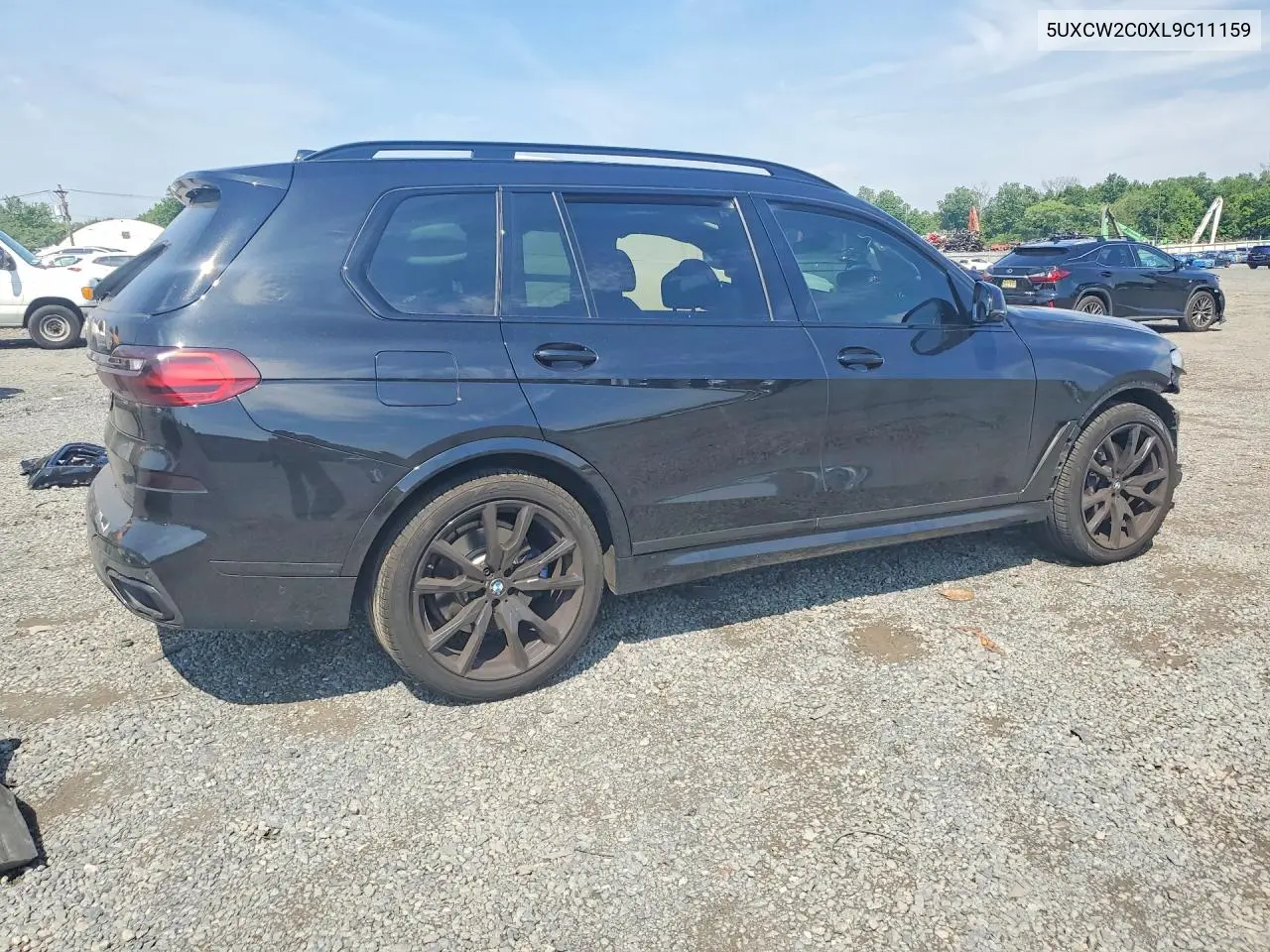 2020 BMW X7 xDrive40I VIN: 5UXCW2C0XL9C11159 Lot: 60275146