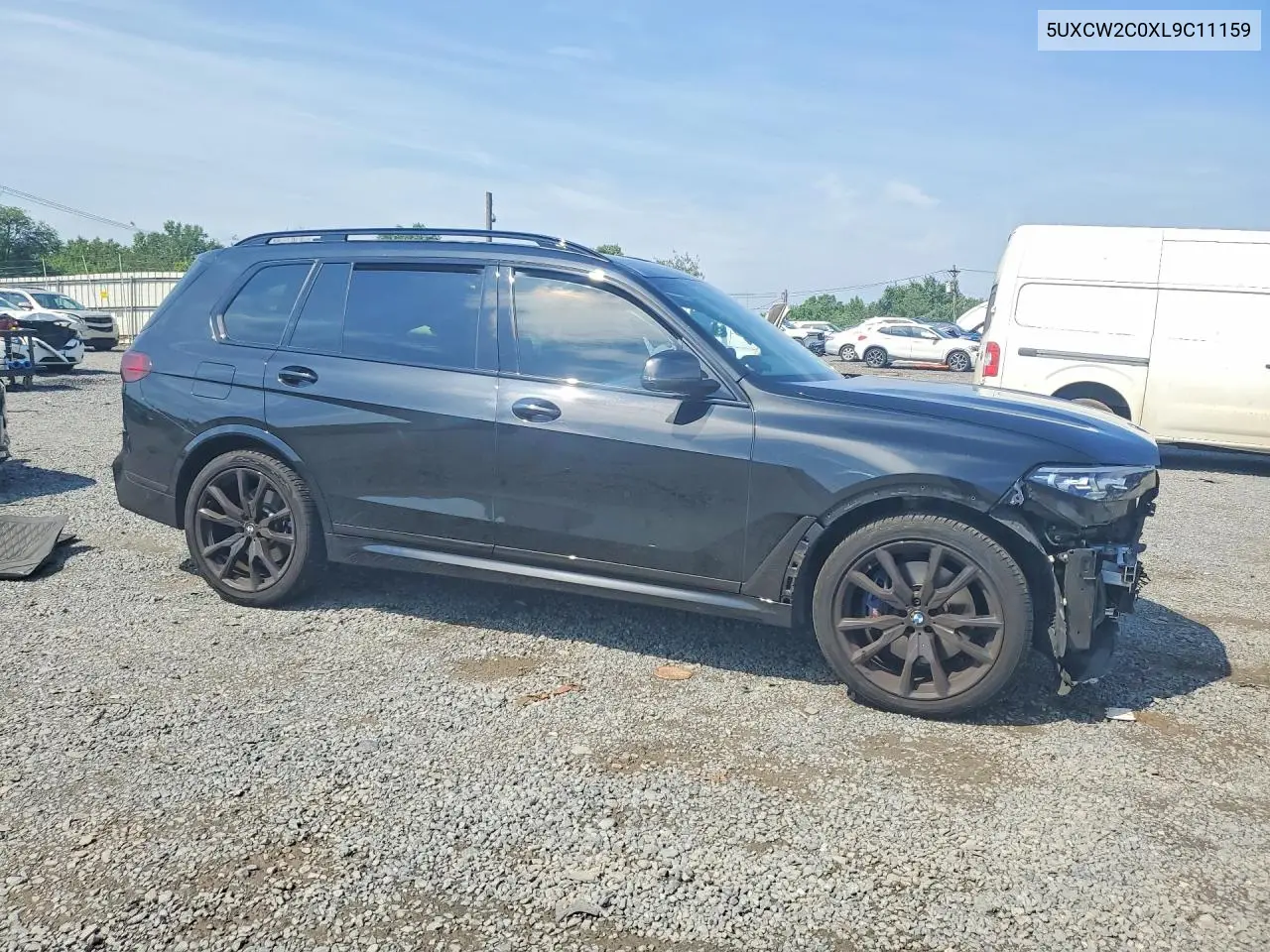 2020 BMW X7 xDrive40I VIN: 5UXCW2C0XL9C11159 Lot: 60275146