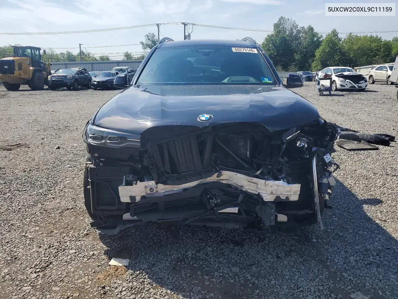 2020 BMW X7 xDrive40I VIN: 5UXCW2C0XL9C11159 Lot: 60275146