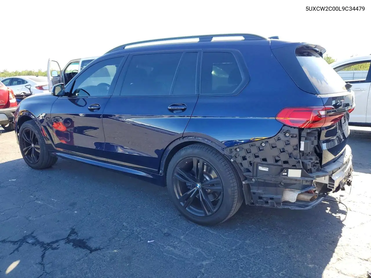 2020 BMW X7 xDrive40I VIN: 5UXCW2C00L9C34479 Lot: 61478686