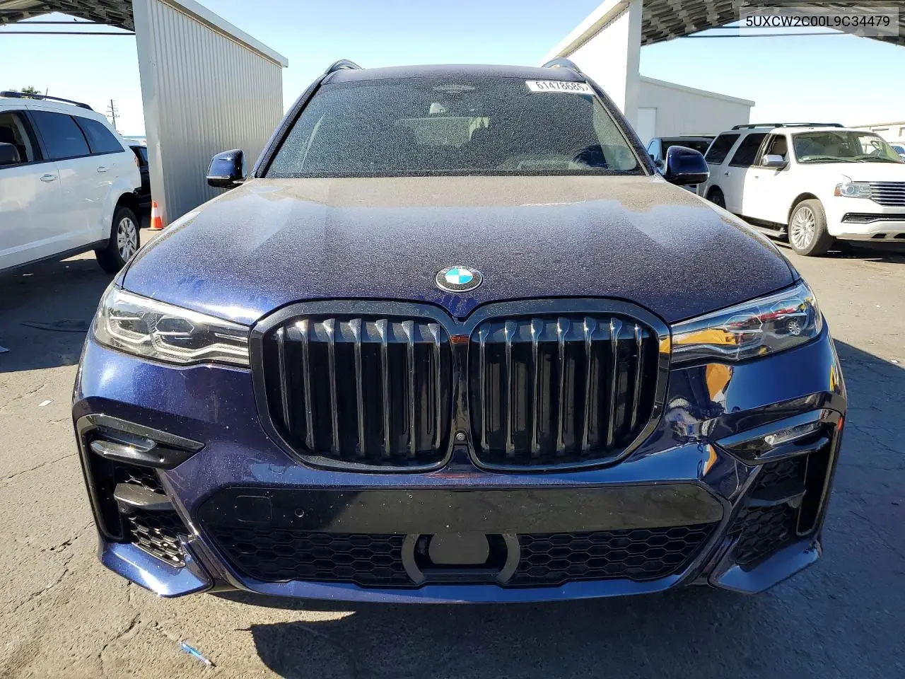 2020 BMW X7 xDrive40I VIN: 5UXCW2C00L9C34479 Lot: 61478686