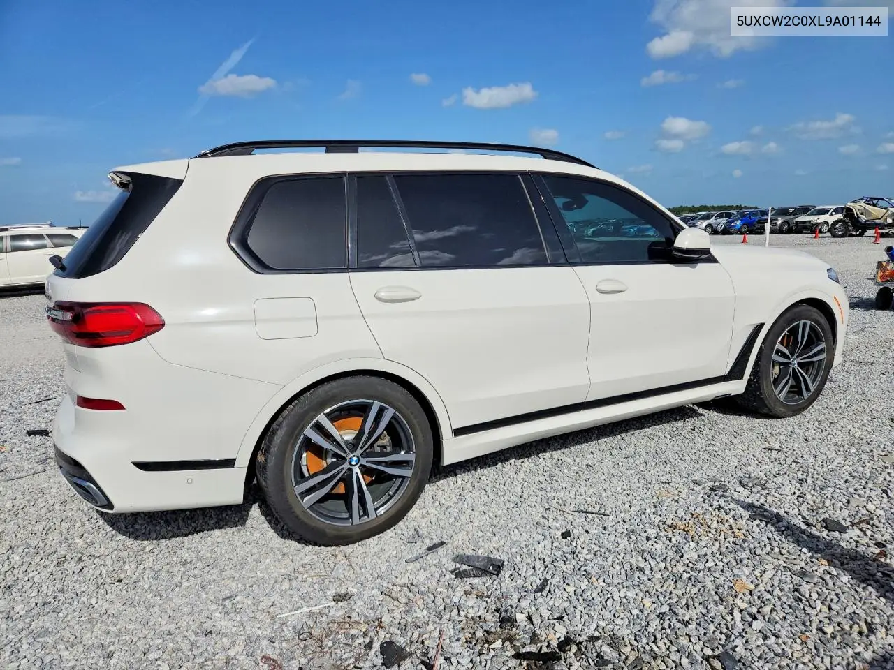 2020 BMW X7 xDrive40I VIN: 5UXCW2C0XL9A01144 Lot: 61617326