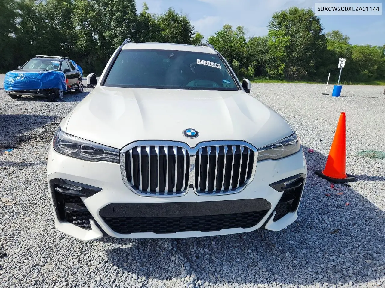 2020 BMW X7 xDrive40I VIN: 5UXCW2C0XL9A01144 Lot: 61617326