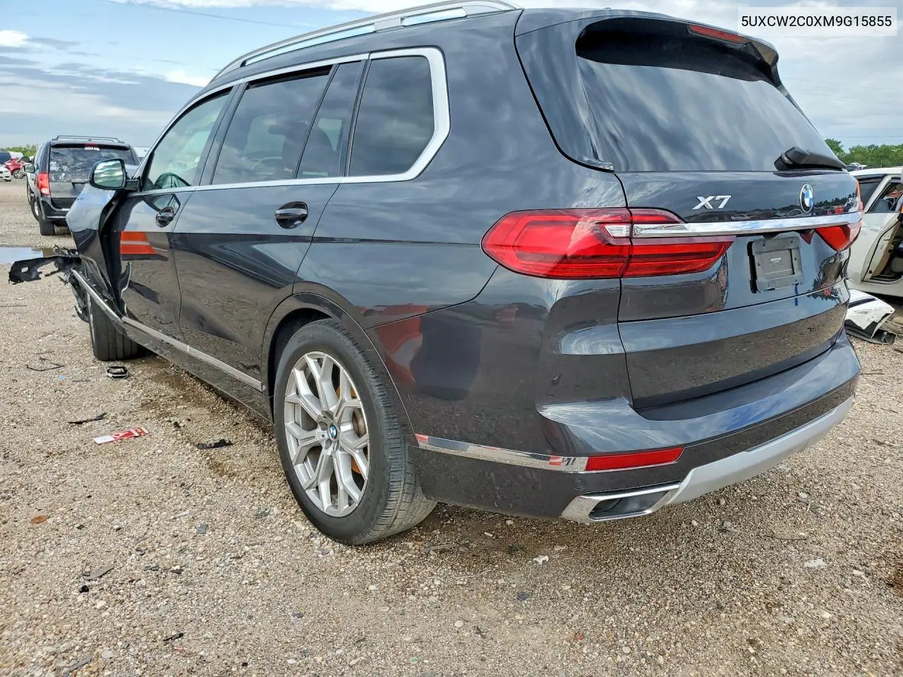 2021 BMW X7 xDrive40I VIN: 5UXCW2C0XM9G15855 Lot: 50585006