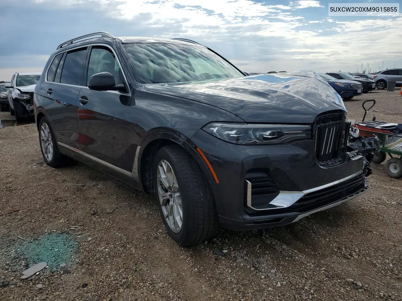 2021 BMW X7 xDrive40I VIN: 5UXCW2C0XM9G15855 Lot: 50585006