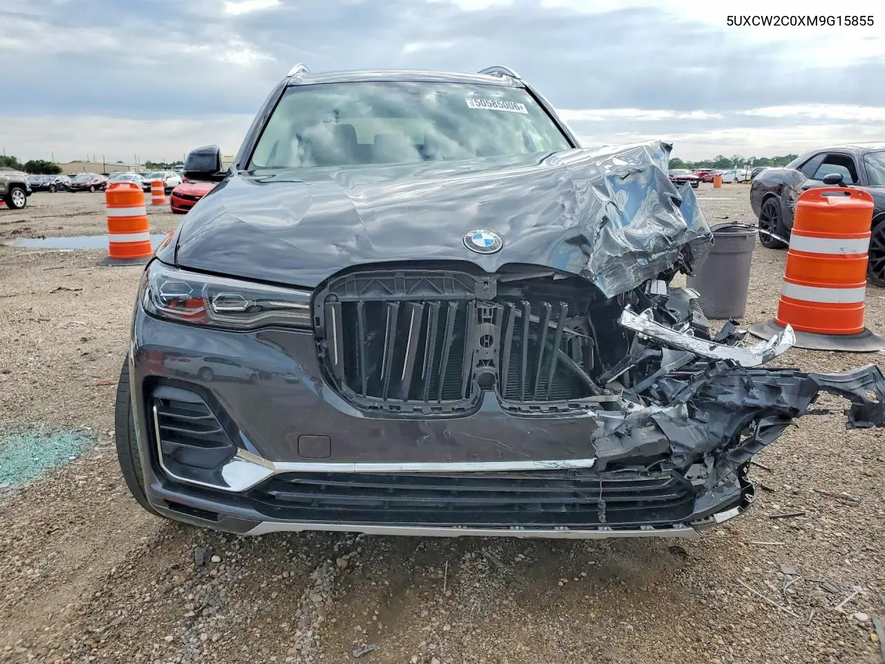 2021 BMW X7 xDrive40I VIN: 5UXCW2C0XM9G15855 Lot: 50585006