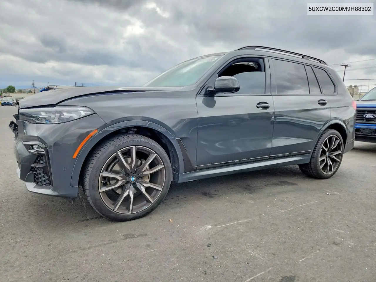 2021 BMW X7 xDrive40I VIN: 5UXCW2C00M9H88302 Lot: 54999046