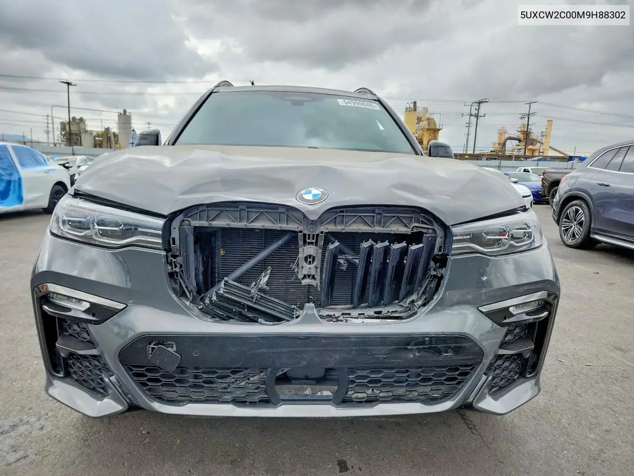 2021 BMW X7 xDrive40I VIN: 5UXCW2C00M9H88302 Lot: 54999046