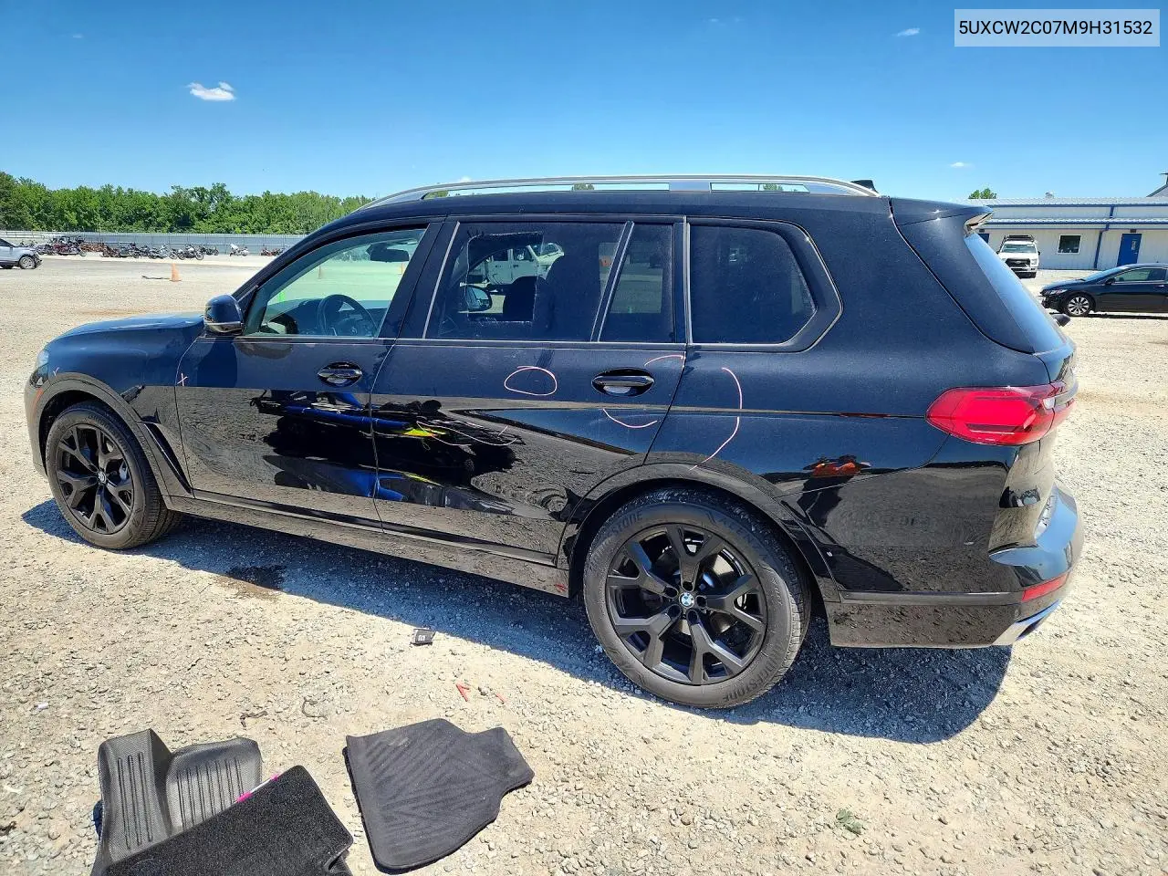 2021 BMW X7 xDrive40I VIN: 5UXCW2C07M9H31532 Lot: 55528886