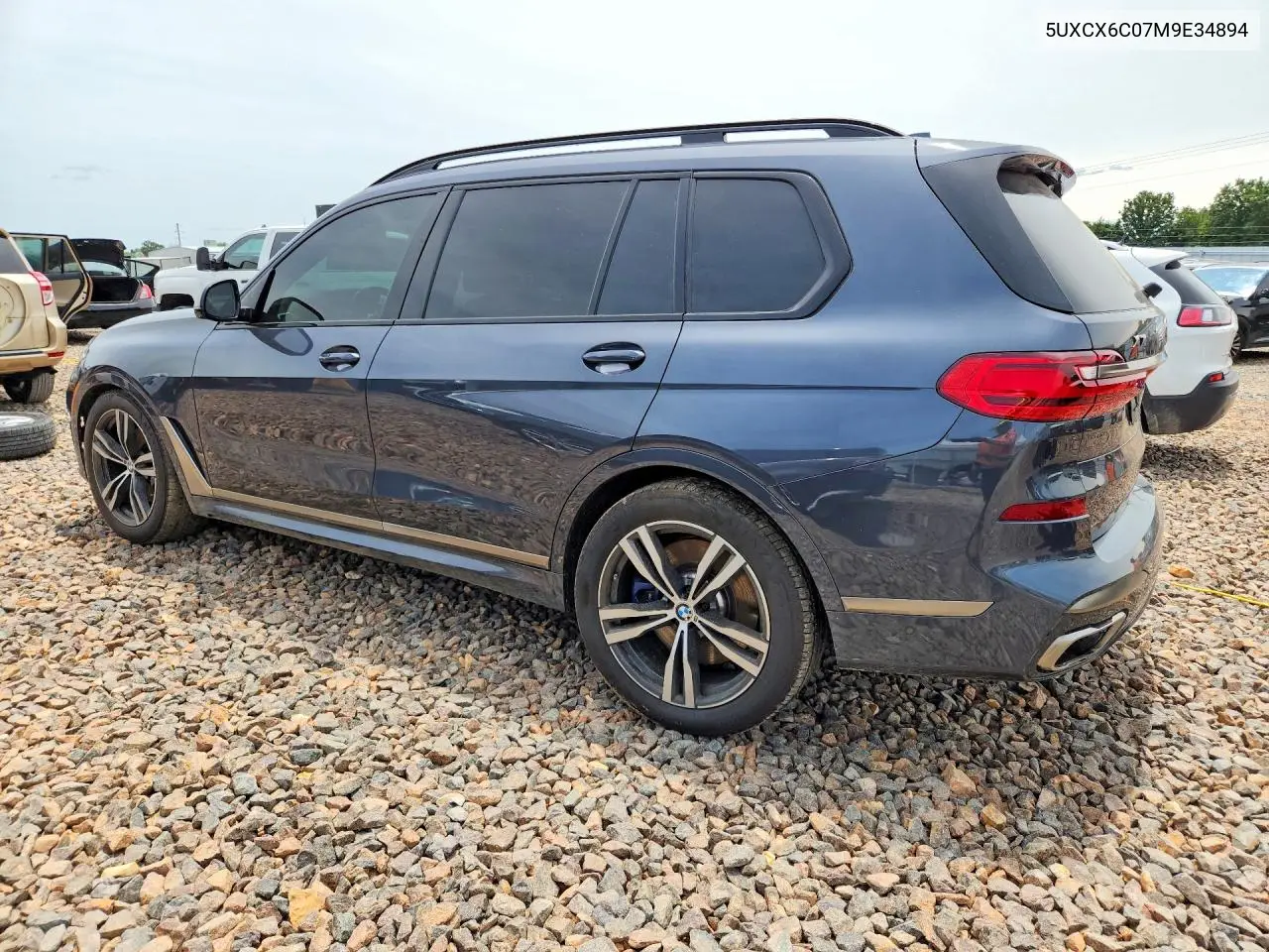 2021 BMW X7 M50I VIN: 5UXCX6C07M9E34894 Lot: 58027026