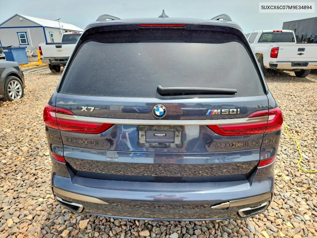 2021 BMW X7 M50I VIN: 5UXCX6C07M9E34894 Lot: 58027026