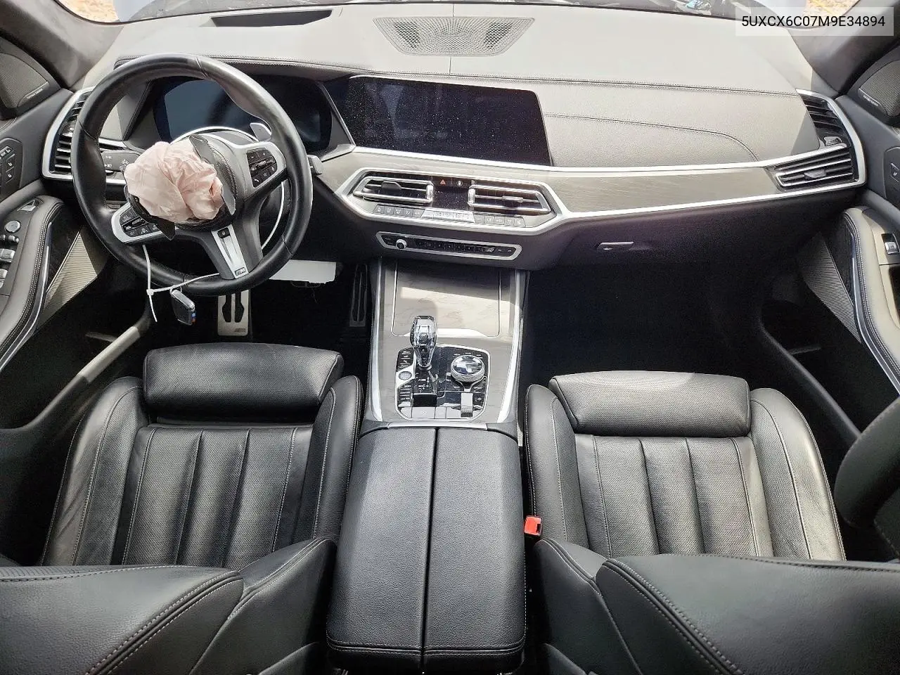 2021 BMW X7 M50I VIN: 5UXCX6C07M9E34894 Lot: 58027026