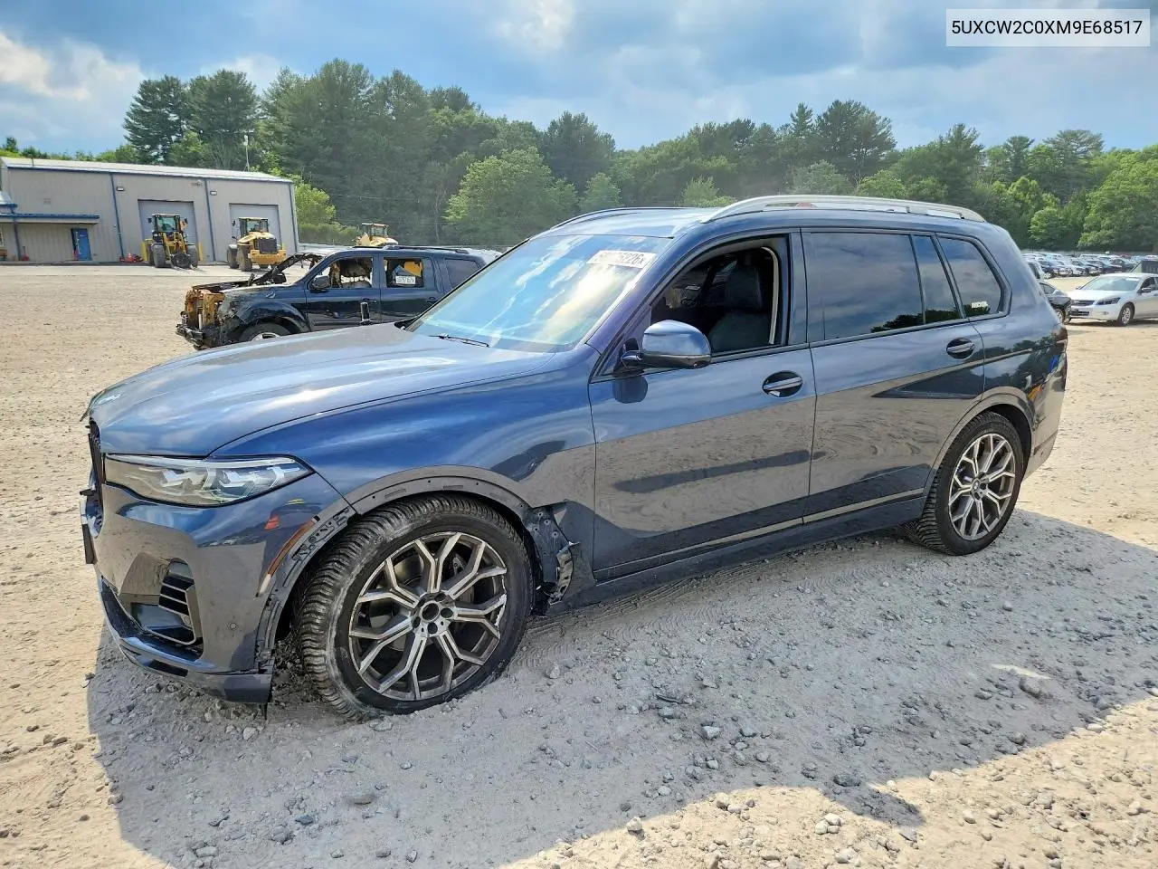 2021 BMW X7 xDrive40I VIN: 5UXCW2C0XM9E68517 Lot: 58825226