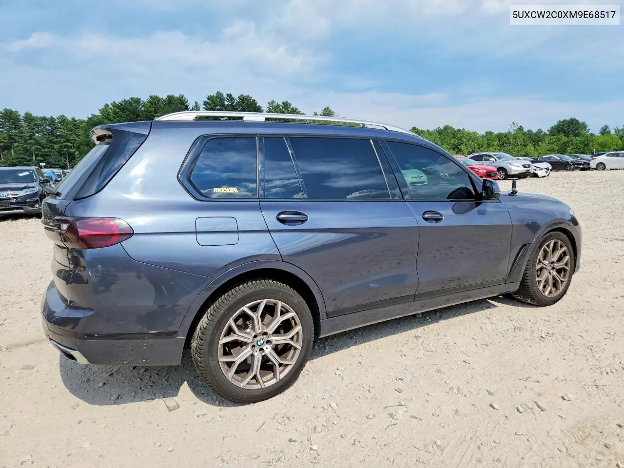 2021 BMW X7 xDrive40I VIN: 5UXCW2C0XM9E68517 Lot: 58825226