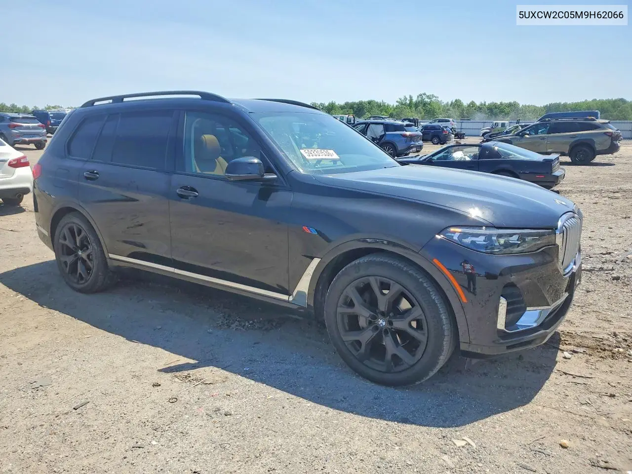2021 BMW X7 xDrive40I VIN: 5UXCW2C05M9H62066 Lot: 59339536