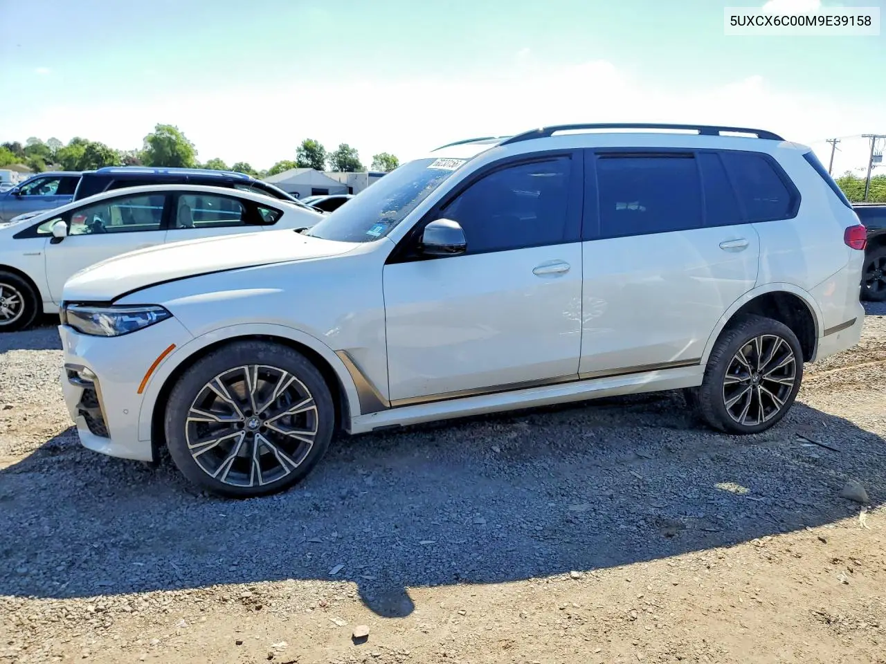 2021 BMW X7 M50I VIN: 5UXCX6C00M9E39158 Lot: 60233156